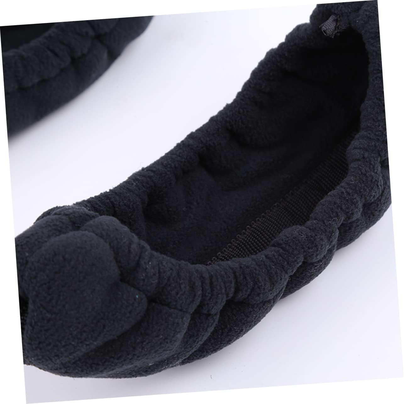 Toddmomy Protector De Patines Cubierta De La Hoja De Hockey Guardia Cubierta De Cuchilla De Hielo Accesorios Zapatos De Patinaje sobre Hielo Elástico Patines De Hielo Negro Franela