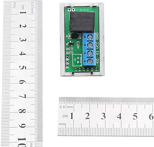 Miniatura 7 de Taidacent 2 unids 12V 20A Relé Temporización Retraso Repetición Ciclo Temporizador Relé Pantalla LED Dual Digital Temporizador Relé Interruptor de