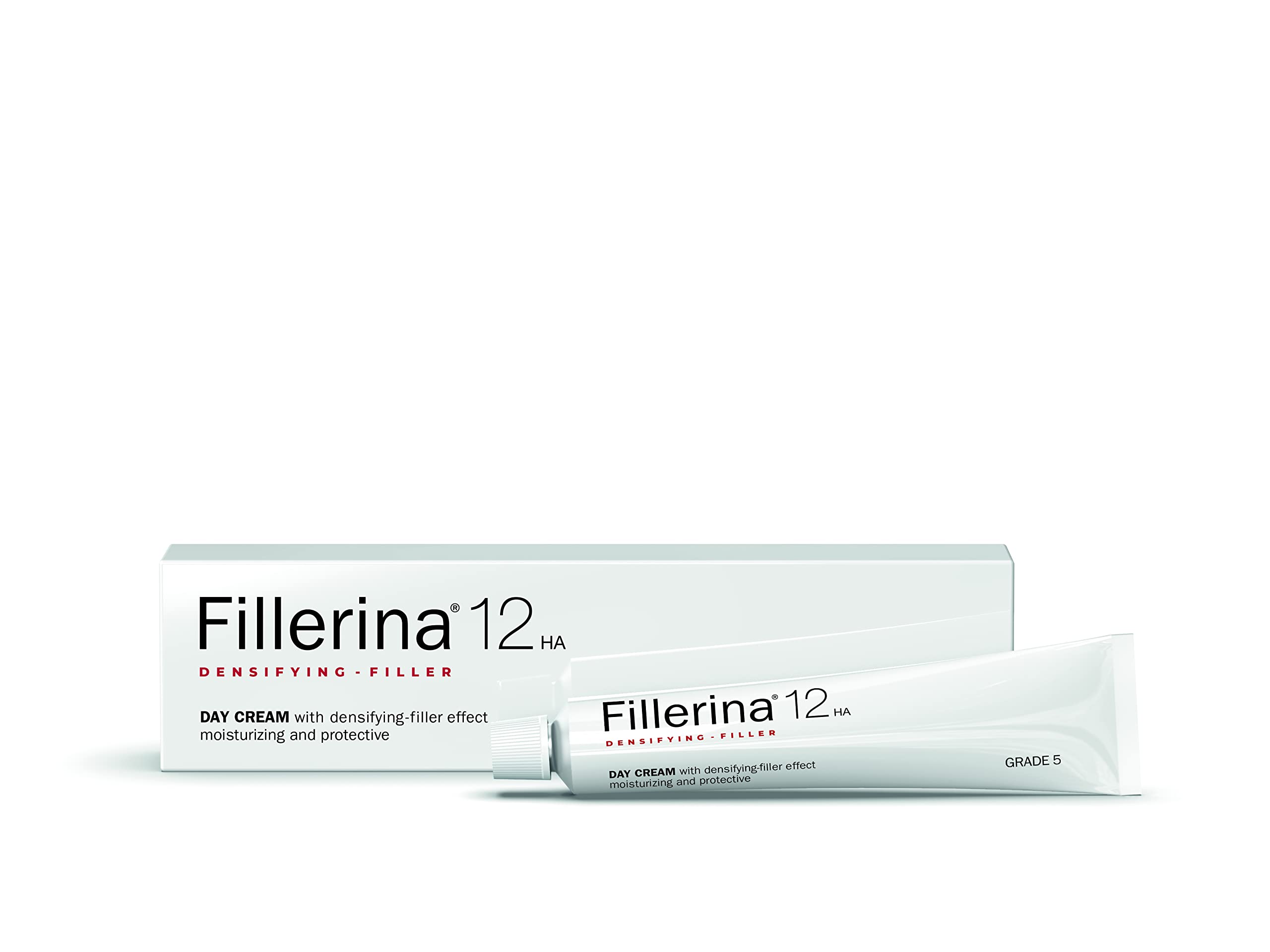 Fillerina - Day cream with 12 hyaluronics - Grade 5