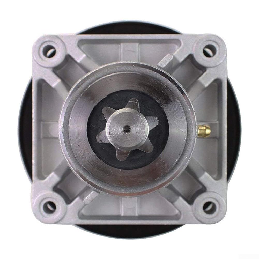 Conjunto de husillo para cortacésped con pernos para 618-0660B 918-0660 918-0660B 618-0660A, pieza de repuesto de metal para mantenimiento de patio de jardín