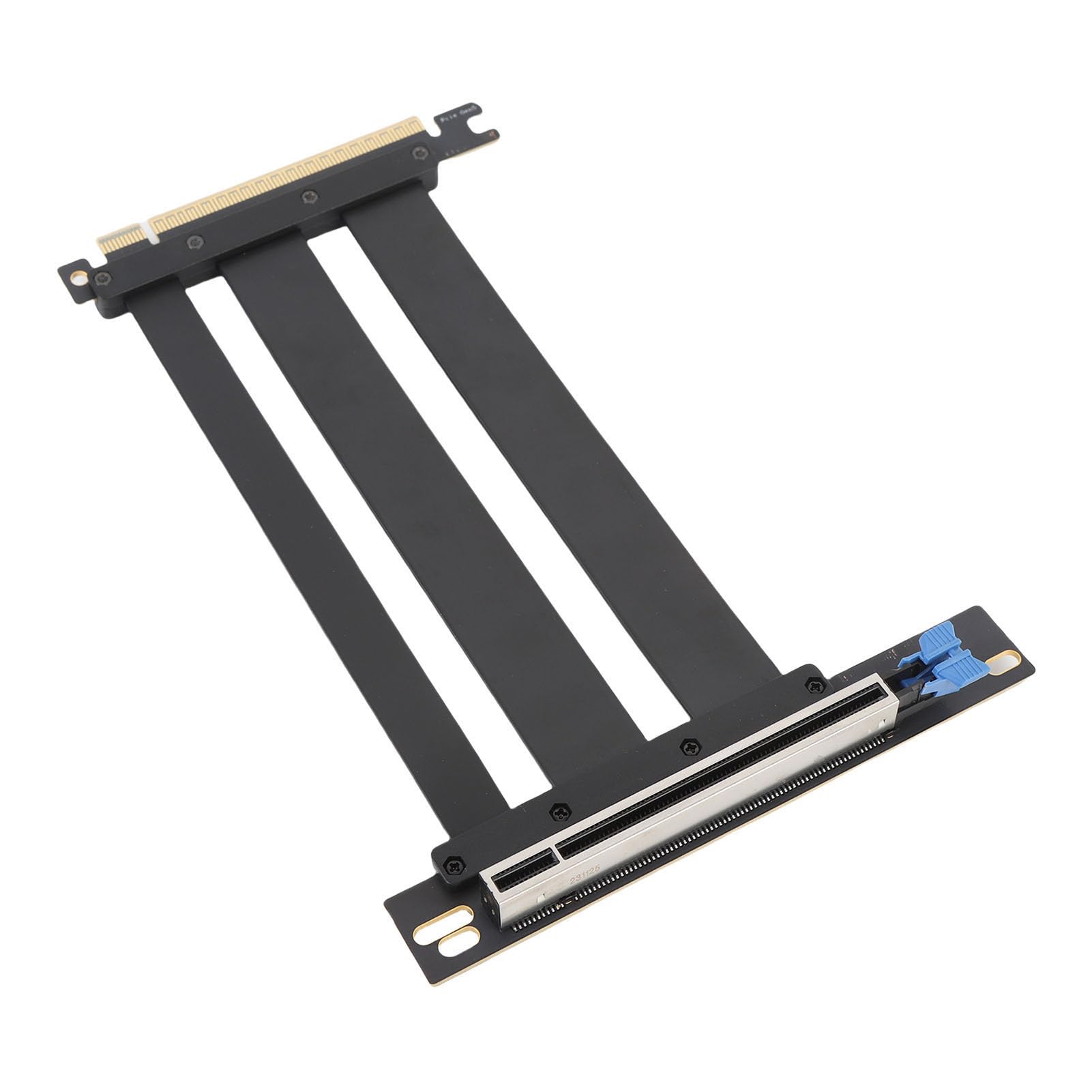 Kabel Pionowy PCIE 5.0 X16, 128 Gbps GPU Przedłużone Kabel Eremme Szybkie Pionowe Mocowanie GPU dla Kompilacji RTX 4090/3090/ITX, 90 Stopni Kąt Prostego ABB Konstrukcja PCB (Typ 1)