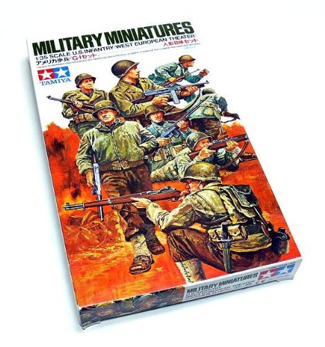 Rcecho Tamiya 300035048 – Wwii Us Infantry Figurines 1:35 – Set Of 8