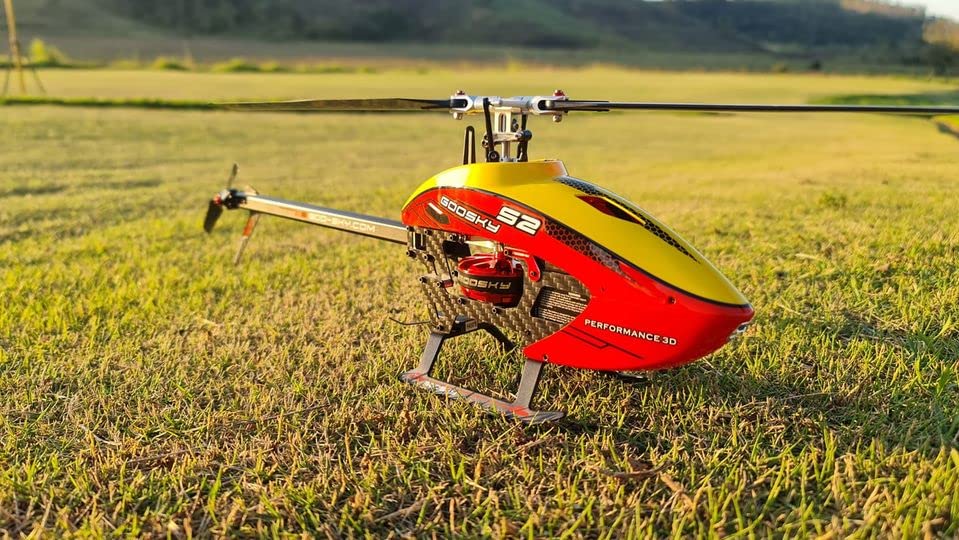 Image of SoloGood GOOSKY S2 RTF RC Helicopter 6CH 3D Flybarless Dual Brushless Motor Direct-Drive RC Helicopter (Yellow and Red)