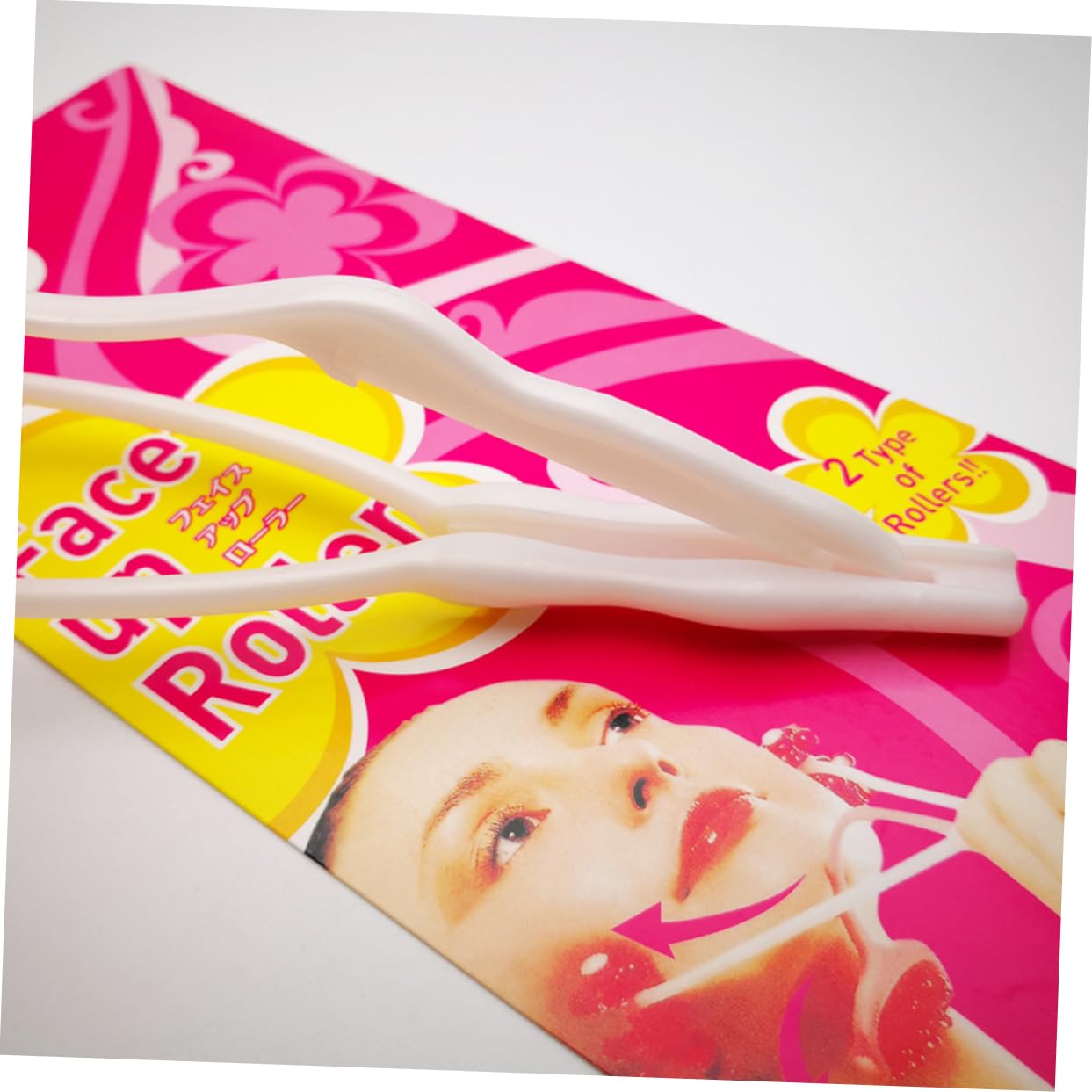 Masajeador De Rodillos Faciales Herramienta Cuidado Piel Masajeador Facial Para El Mentón Cuello Para Masajes Faciales