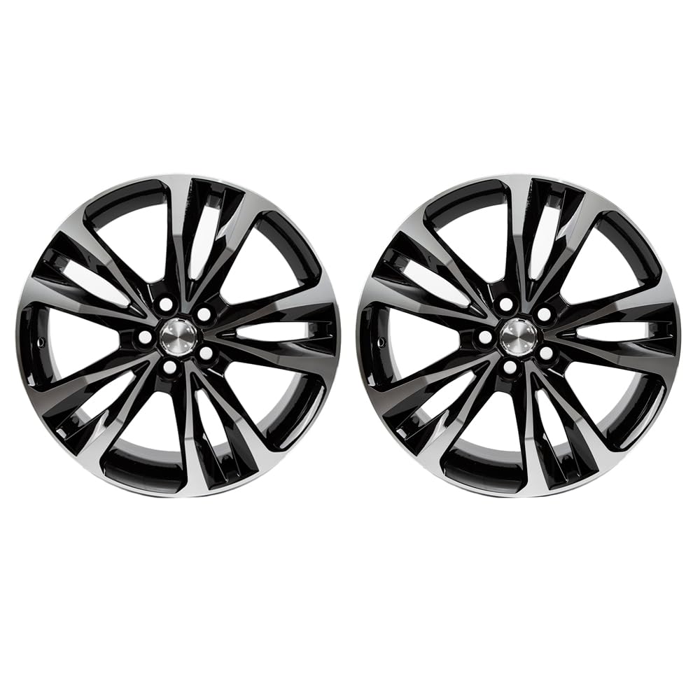 17 inch rims New set of 2 Aluminum Wheels rims suitable for Toyota Corolla 2017 2018 2019 Car Wheel OEM Replacement Rim 17x7 Inch Machined Black 75208