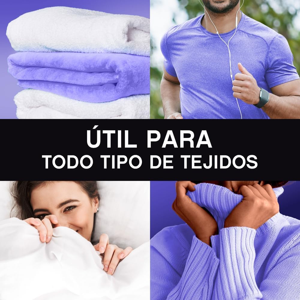 LENOR UNstoppables Perlas de Perfume para la Ropa, 133 Lavados (6 x 270g), Suavizante con Fragancia Violeta Fresca, Potenciador de Frescor