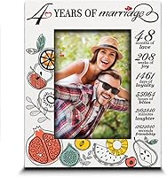 Vista 9 de BELLA BUSTA - 4 años de matrimonio -Recuerdo tradicional con temática de frutas para 4º aniversario de boda para esposa, marido, pareja -Marco