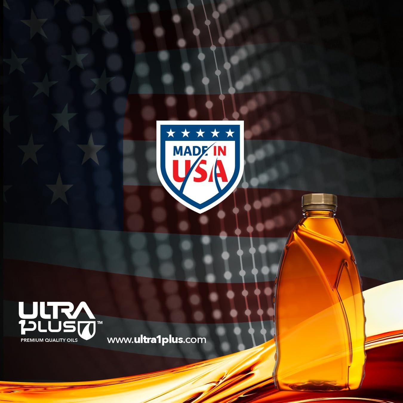 ULTRA 1PLUS SAE 5W-40 Full Synthetic Motor Oil API SP - 1 Quart