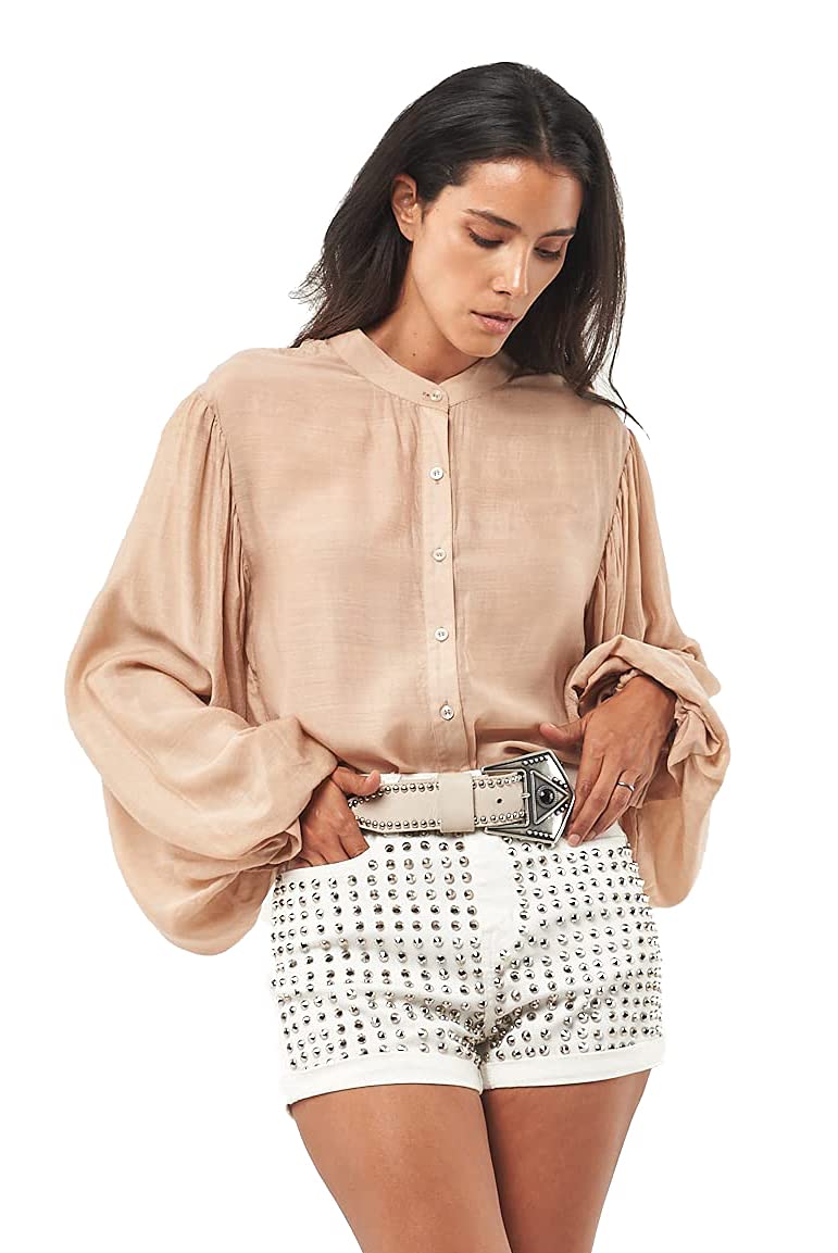 Seta ApparelWomen's Long Sleeve Element Buttondown Blouse