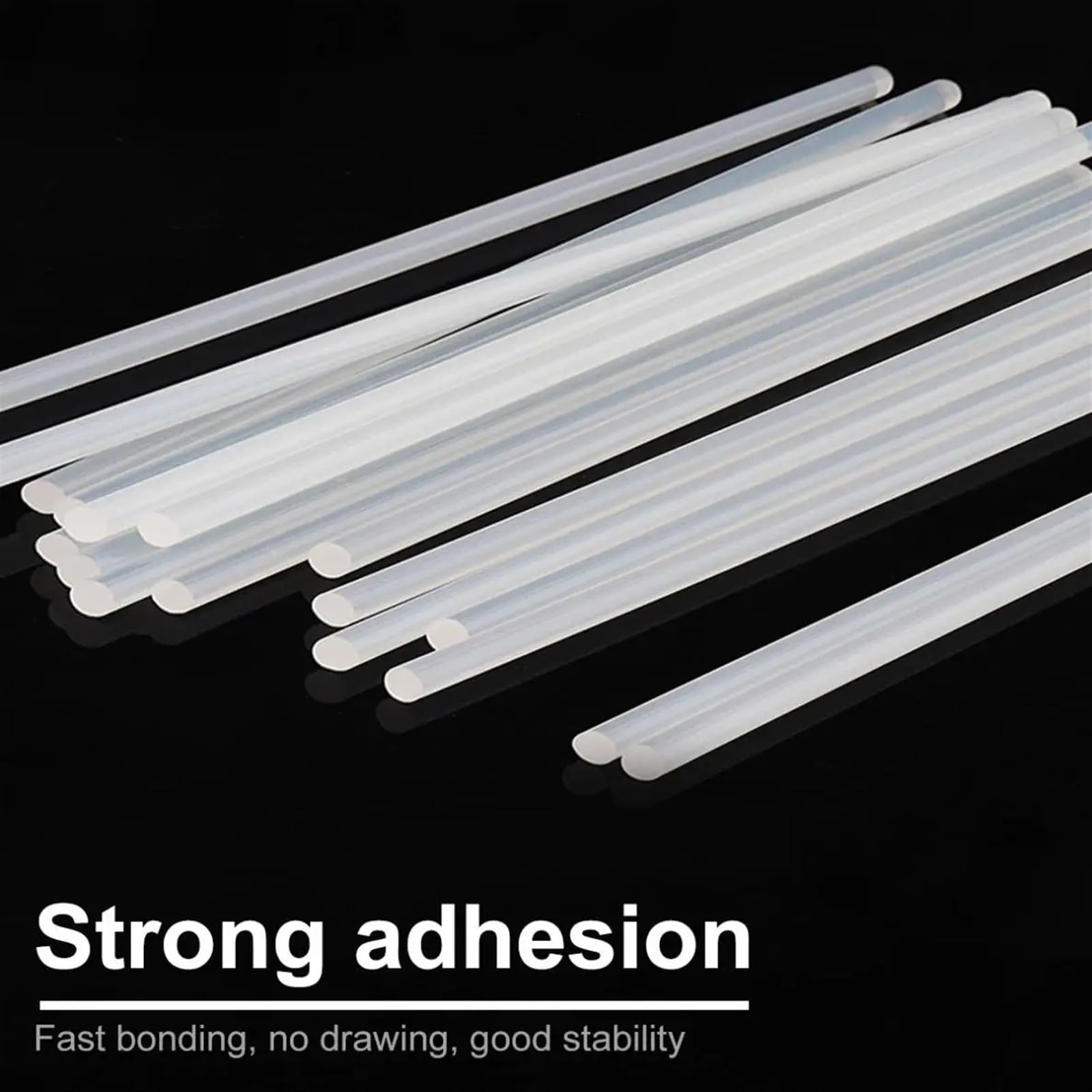 50 pezzi di colla a caldo trasparente stick 7 mm x 300 mm forte viscoso casa fai da te strumenti for la riparazione di album artigianali