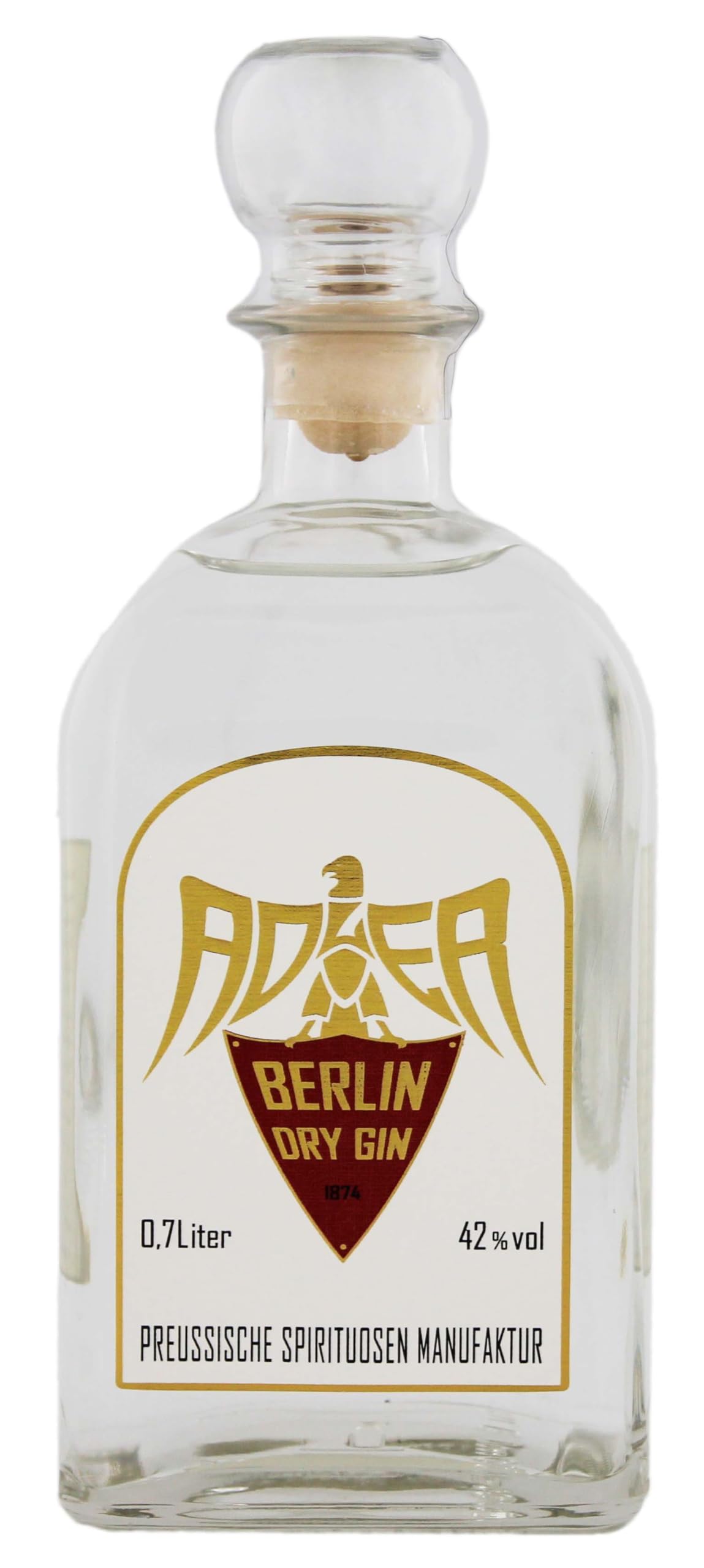 Adler Berlin Dry Gin 42% Vol. 0,7l