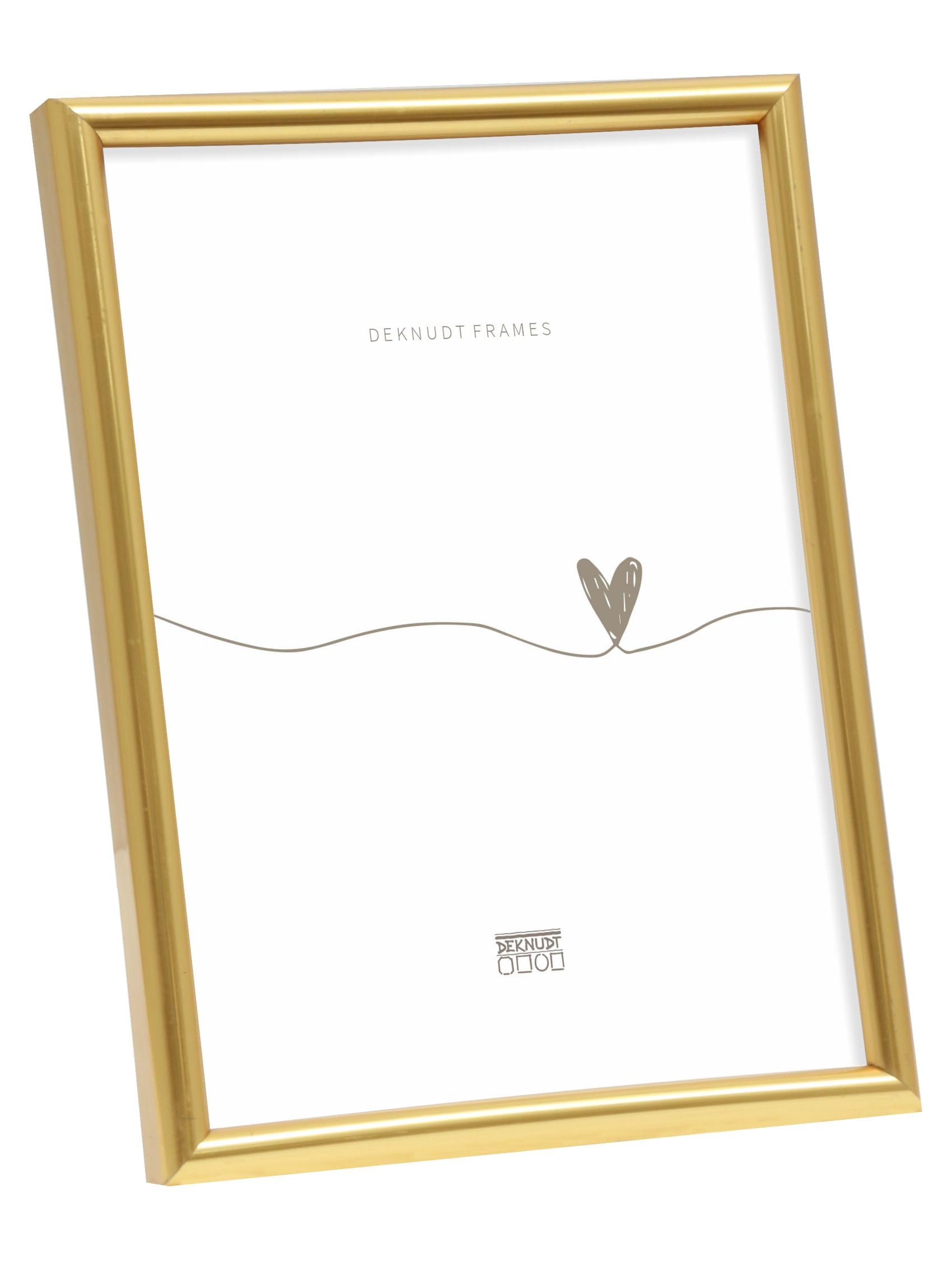 Deknudt Frames Gold Resin Photo Frame 24 X 30 Cm