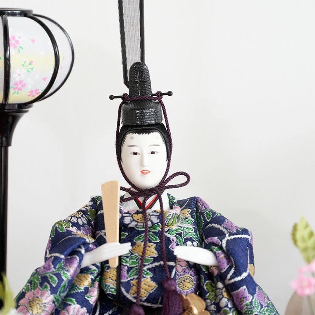 ひな人形 雛人形 コンパクト 日本製 ケース飾り ひなまつり TKN02