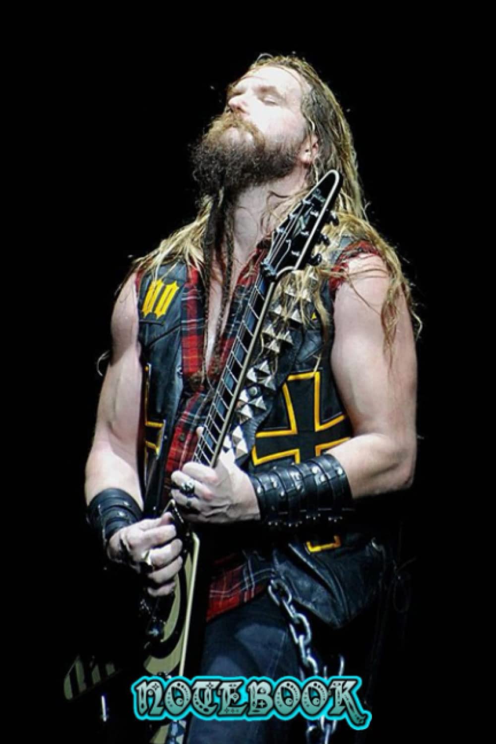 Notebook : Zakk Wylde College Ruled Thankgiving Notebook Template100 Pages, size 6x9 #611