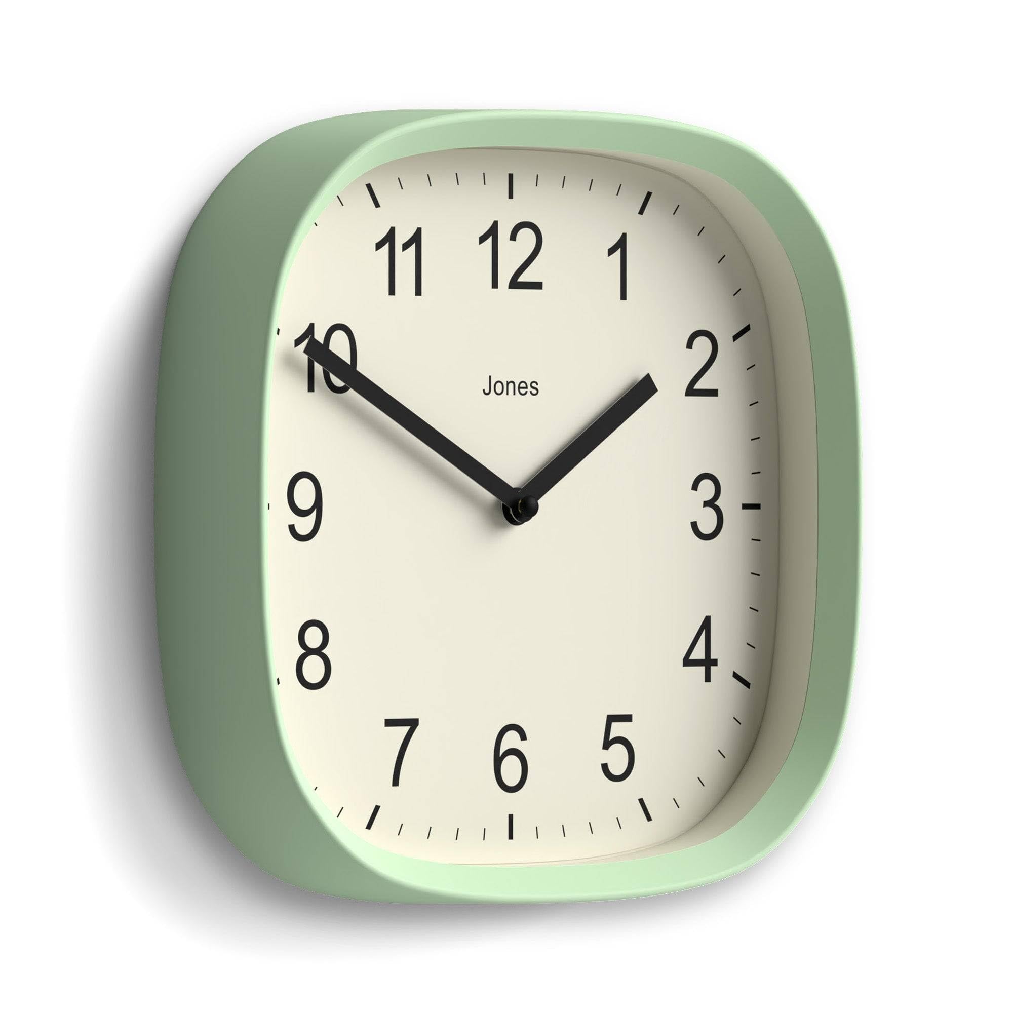 Amazon.co.jp: JONES CLOCKS® スプライト壁掛け時計 | モダン レトロ