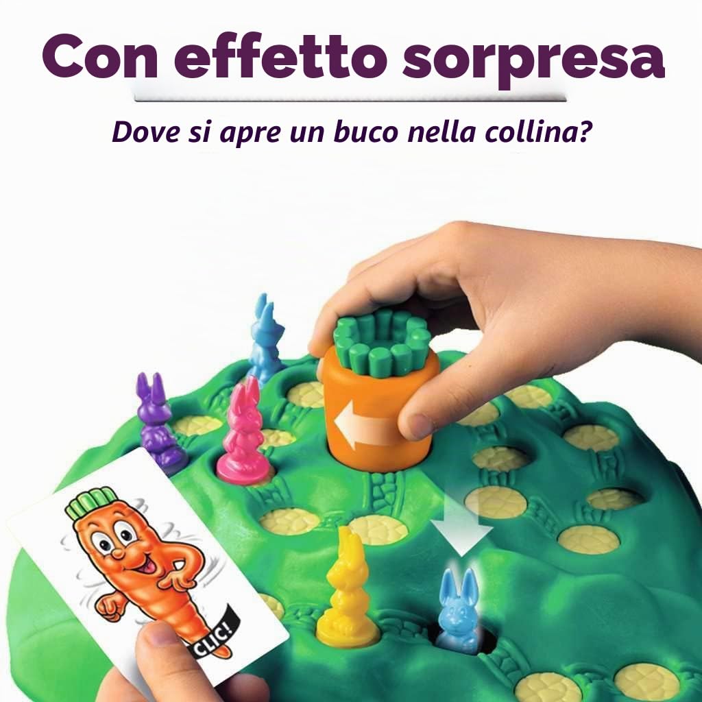 Ravensburger 21556 Lotti Karotti - Gioco da tavolo per bambini dai 4 anni in su, gioco di famiglia per bambini e adulti, gioco classico per 2-4 giocatori