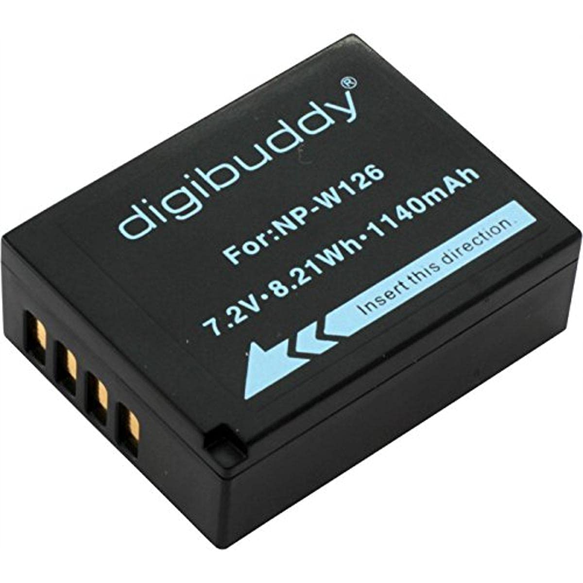 Digibuddy Battery for Fuji NP-W126S Li-Ion Black