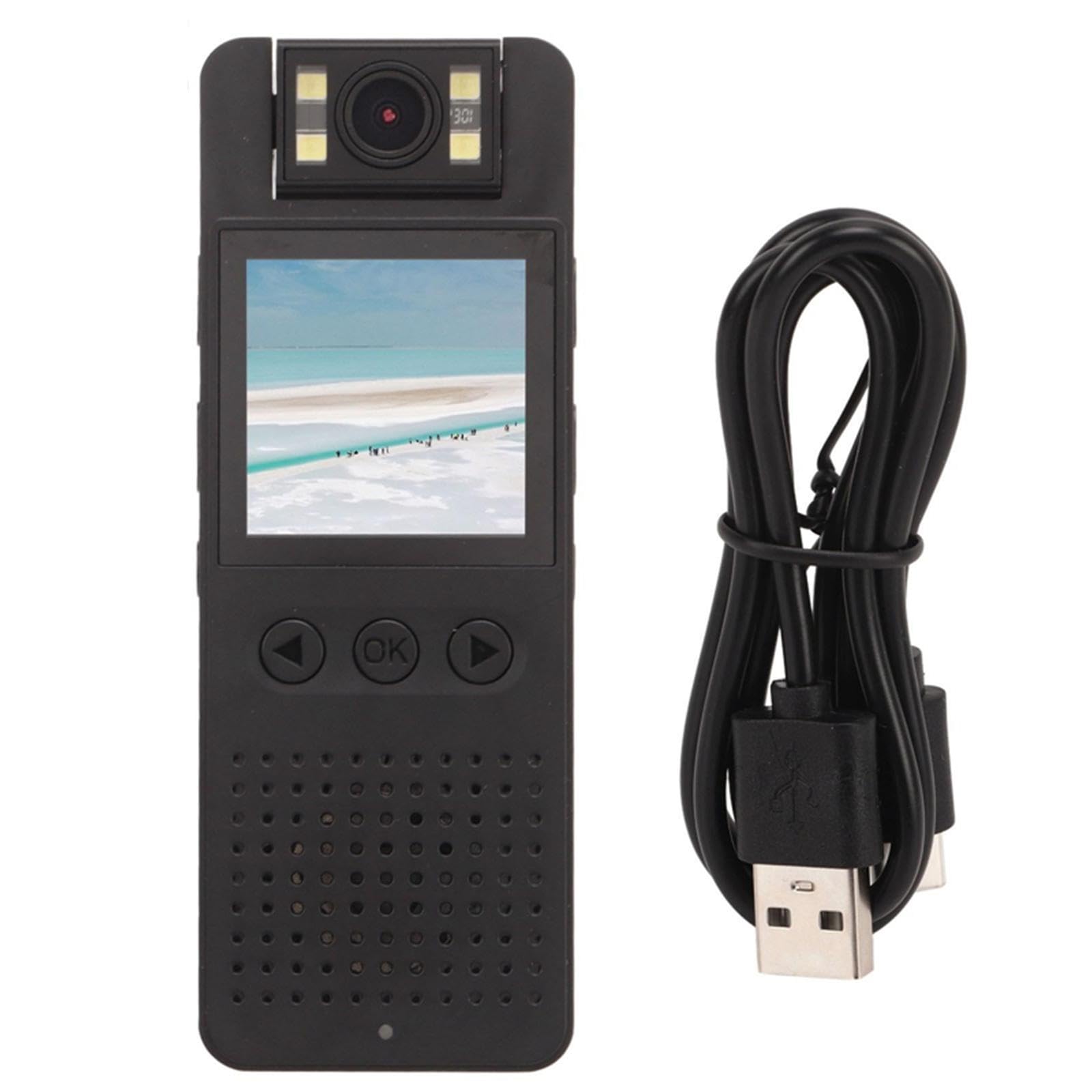 Body Camera Video Recorder Hd 1080P 1.4 Inch Screen Photo Function Camcorder-image-29