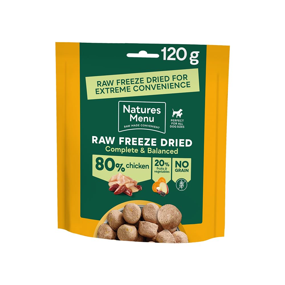 Natures Menu Grain/Green Raw Freeze Dried Chicken