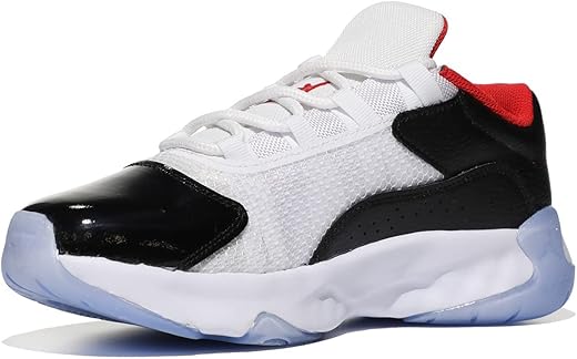 Jordan Air Jordan 11 CMFT Low (Big Kid) White/University Red/Black 6 Big Kid M