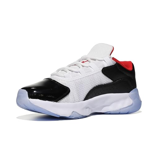 Jordan Air Jordan 11 CMFT Low (Big Kid) White/University Red/Black 6 Big Kid M