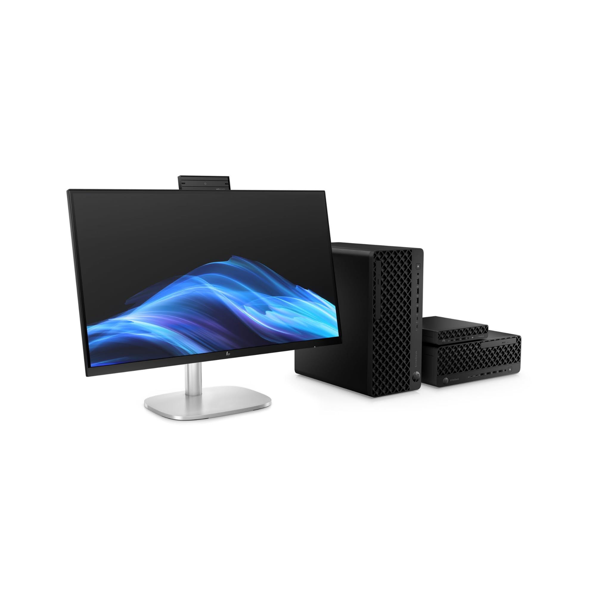 HP EliteDesk Tower G1i AI - Core Ultra 5 235/3.4 GHz - RAM 16 GB - SSD 512 GB - NVMe - Intel Graphics - 1GbE - Win 11 Pro - Keine Tastatur und Maus - Monitor: keiner - tiefschwarz - Smart Buy