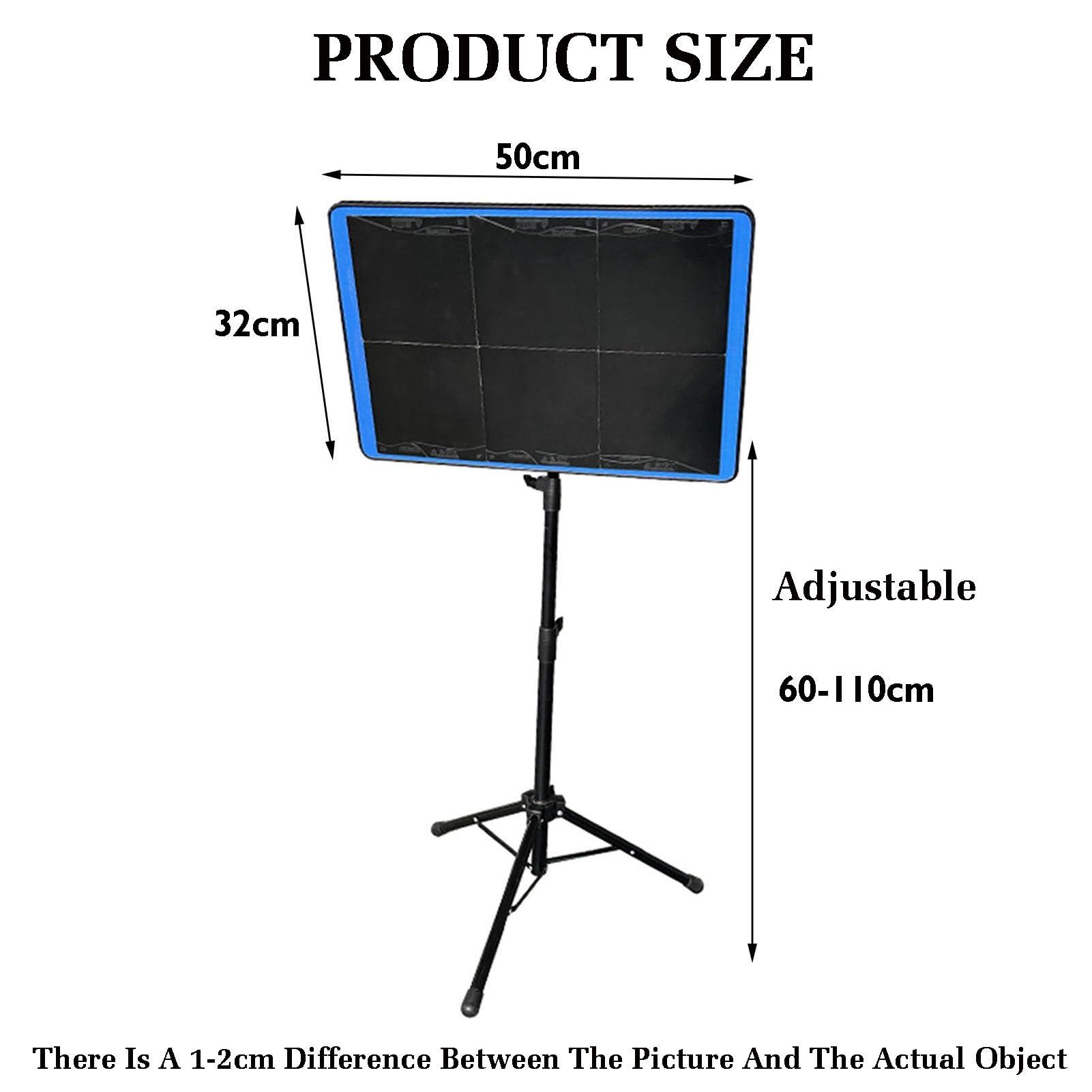 XLTFUC Folding Table Tennis Rebound Board with Stand,Table Tennis Return Board,Return Board Training Device,Angle Adjustable,Suitable for Home Gyms and Schools