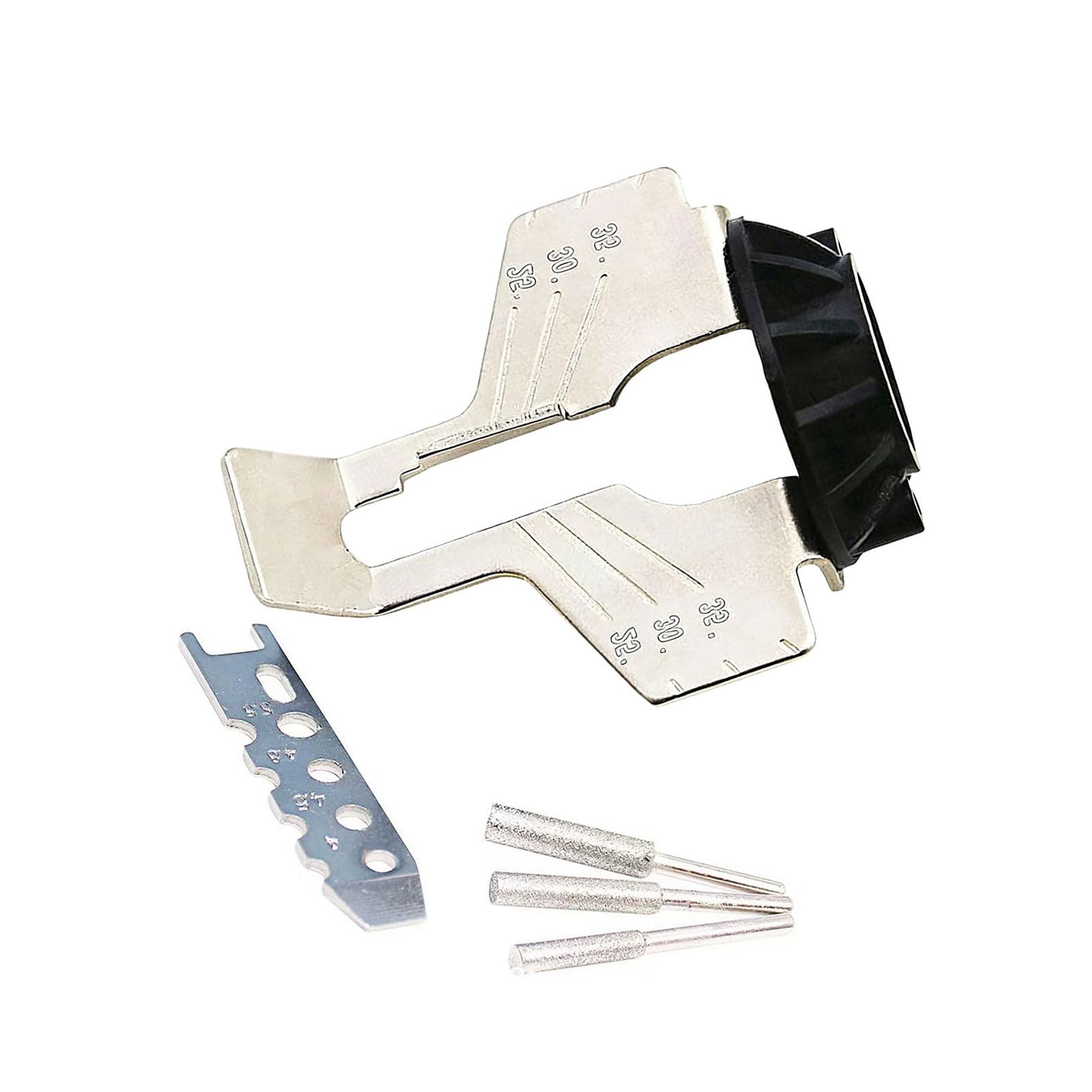 Piceioep Black Chainsaw Sharpening Attachment Electric Grinder Attachment For Chainsaw Chain Polishing And Drill Rotary Accessories Sharpening