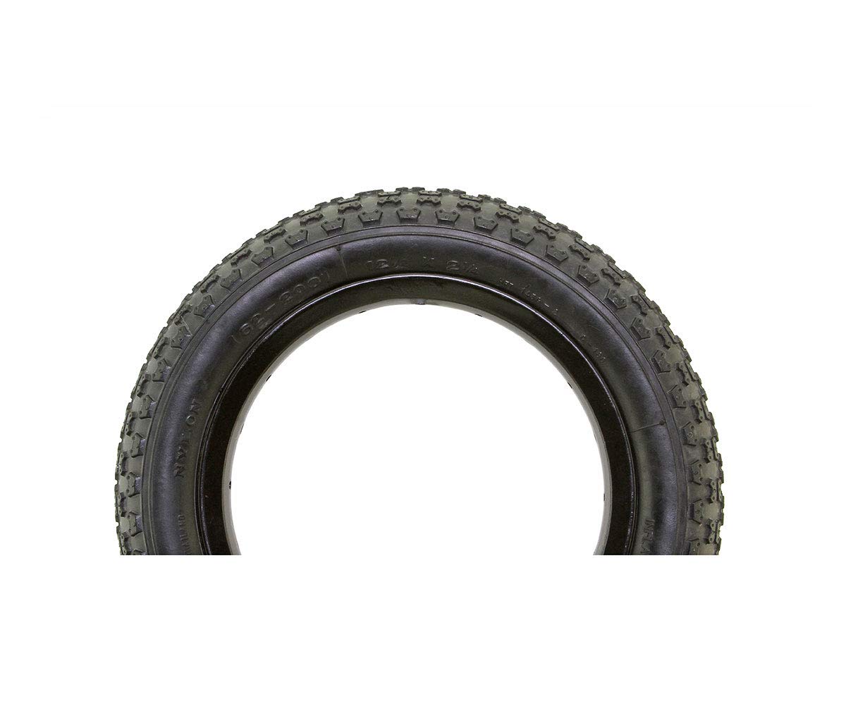 Kenda K-50 Comp III Style BMX Bicycle Tire - 12.5" X 2.25" White Wire Bead Tire