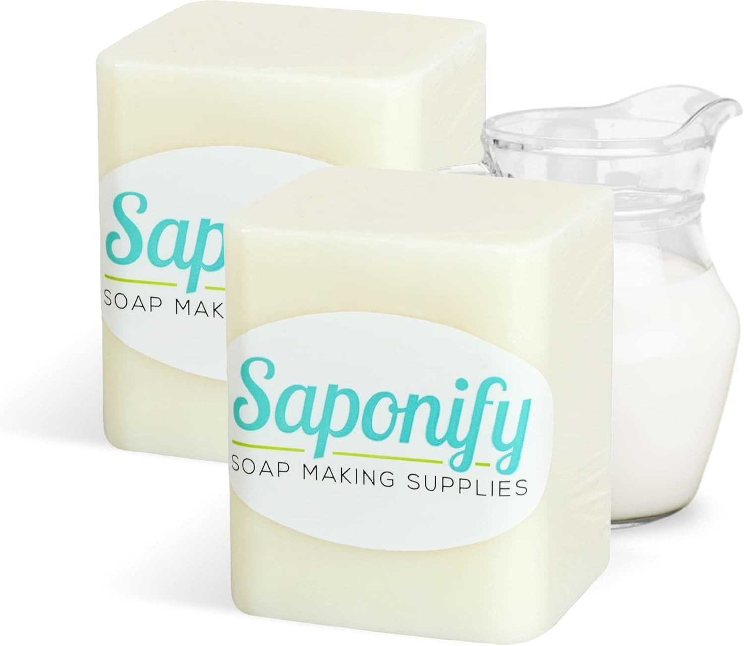 Buy Saponify 2Lb Goat's Milk Melt and Pour Soap Base, Natural Skin