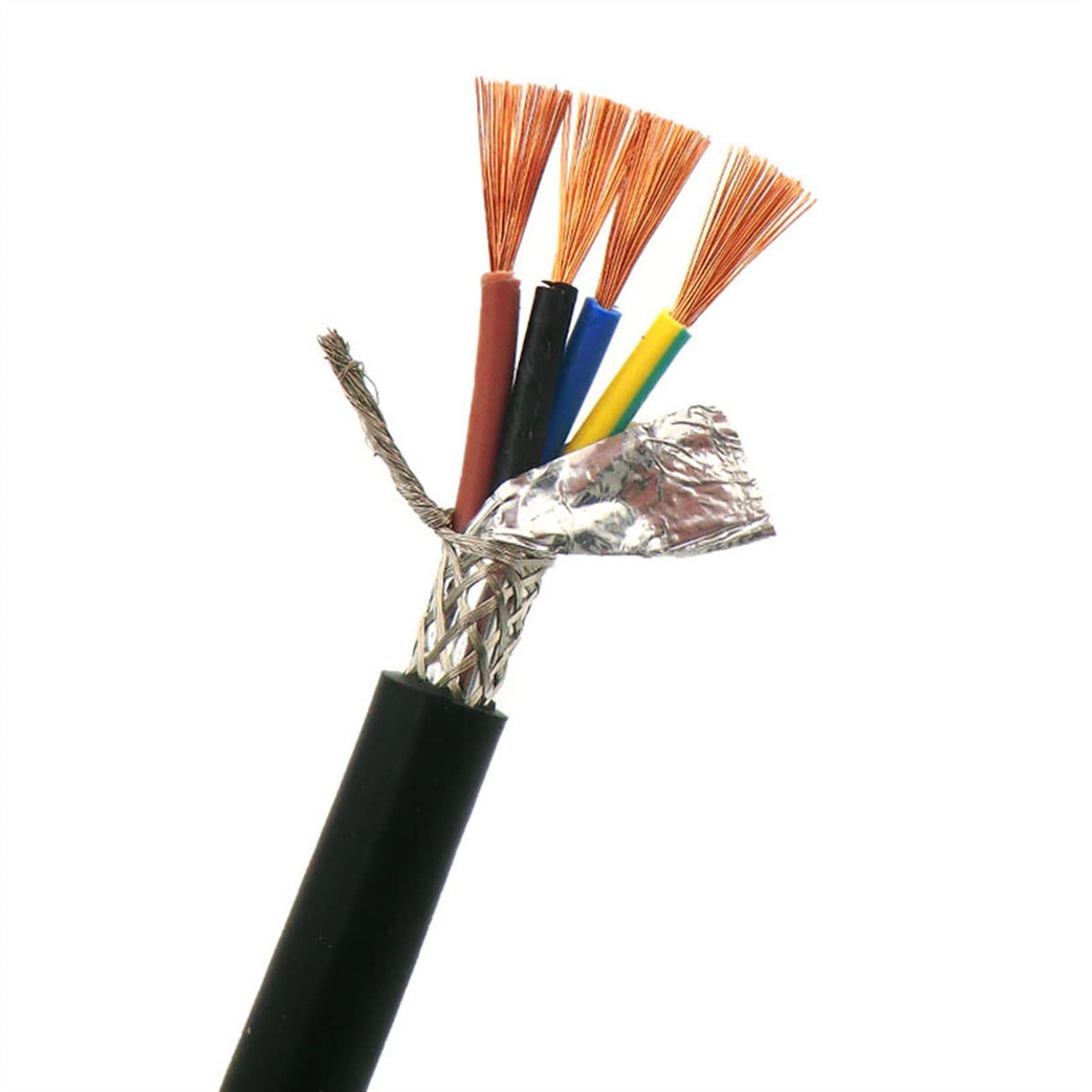Câble de gaine blindé RVVP anti-interférence cuivre 5m