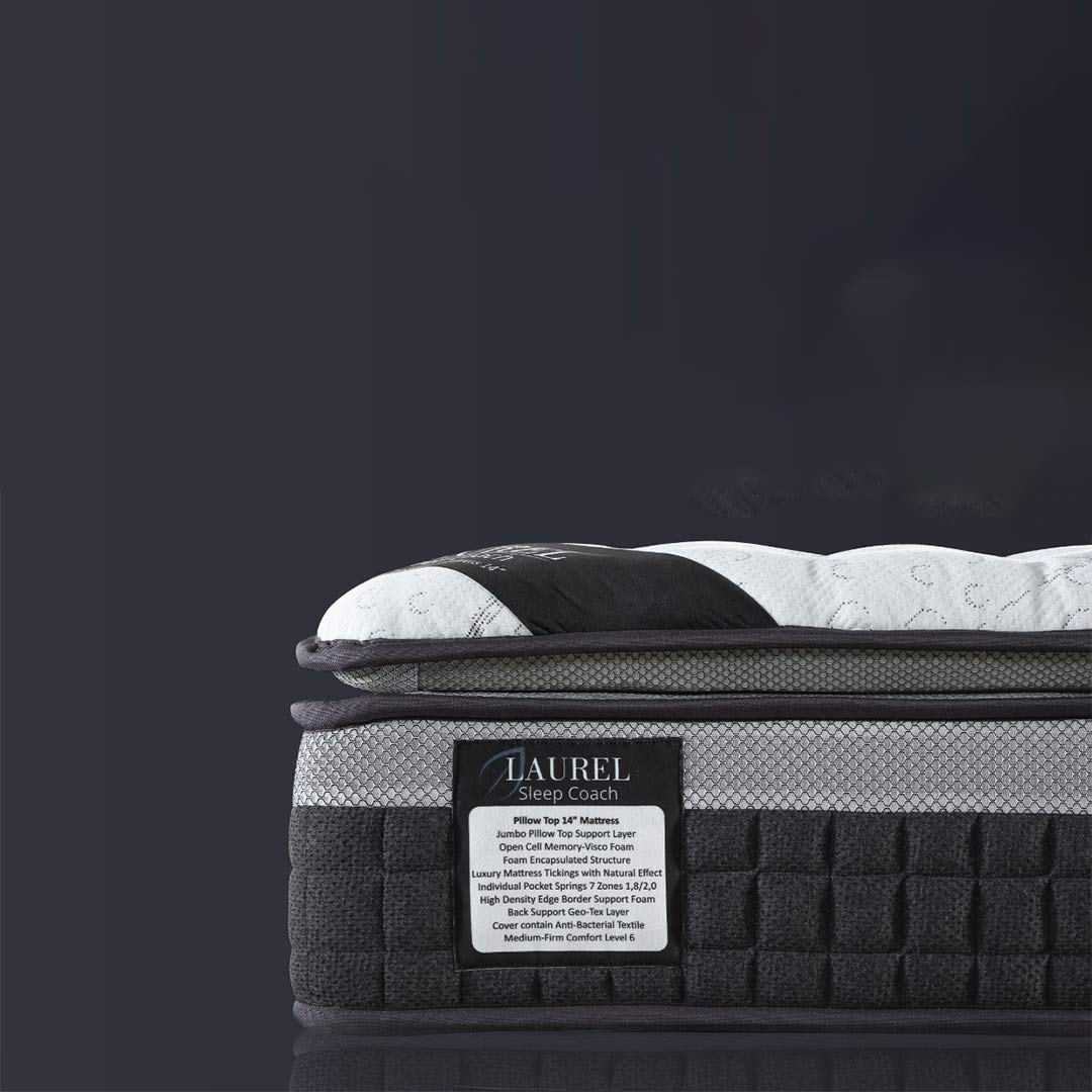 LAUREL Sleep Coach Pillow TOP 14 Jumbo Pillow King
