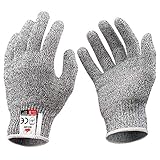 Usos Múltiples: Guantes Resistentes al corte para cocinas-cortar, rebanar, desbastar, grabar, pelar, utilizar cortadores de mandolina, cuchillos, cortadores, afiladores. También es adecuado para trabajos de jardinería, mecánicos y arquitectónicos, pesca, carpintería, tallado, descascarado de ostras, etc.
