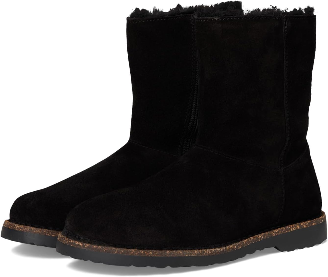 Birkenstock Women's Uppsala Shearling Zippered Mid Calf Boot