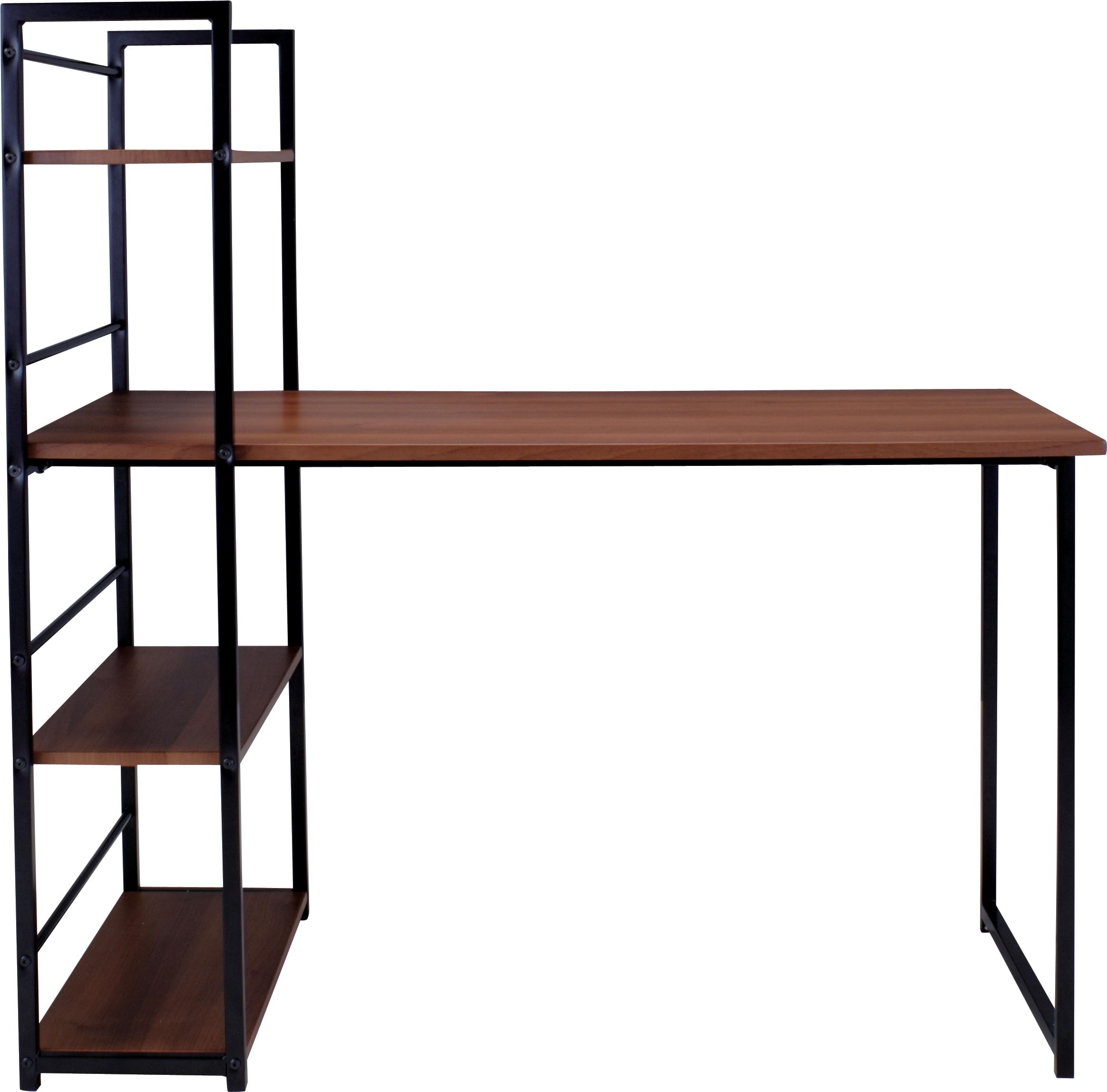 AZUMAYA 幅120㎝デスク PT-461BR Amazon.co.jp: AZUMAYA 幅120cmデスク ブラウン色 PT-461BR : 文房具