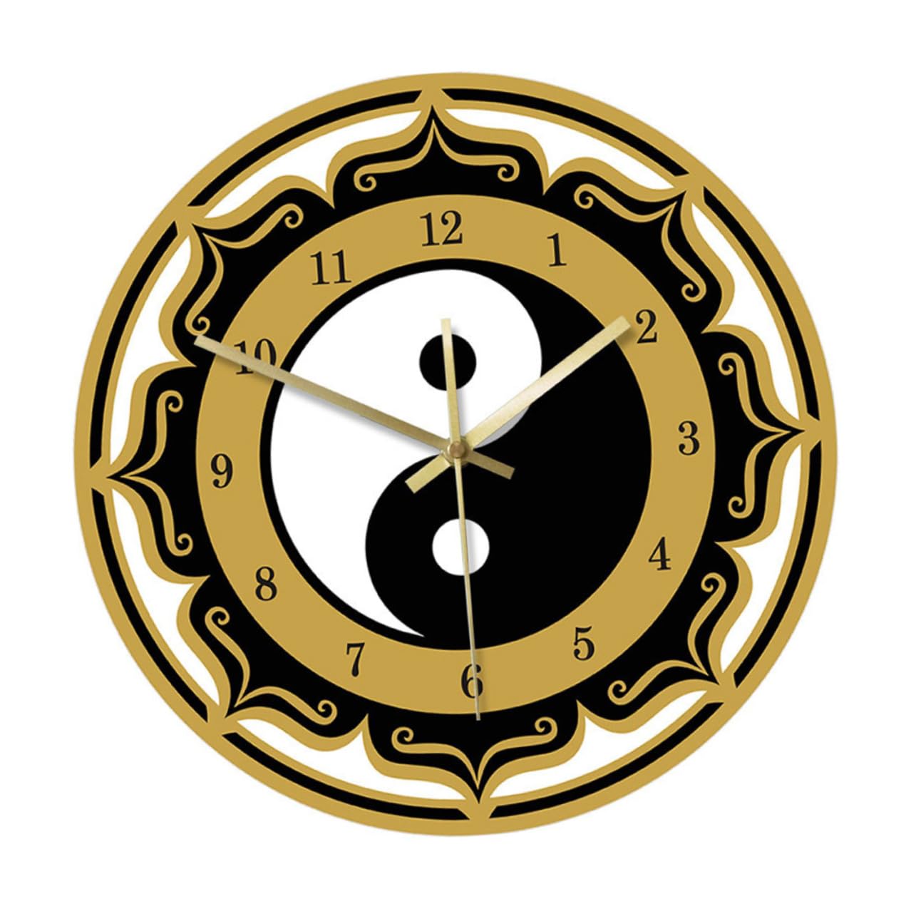 Horloge numérique Zerodeko silencieuse pour maison et bureau