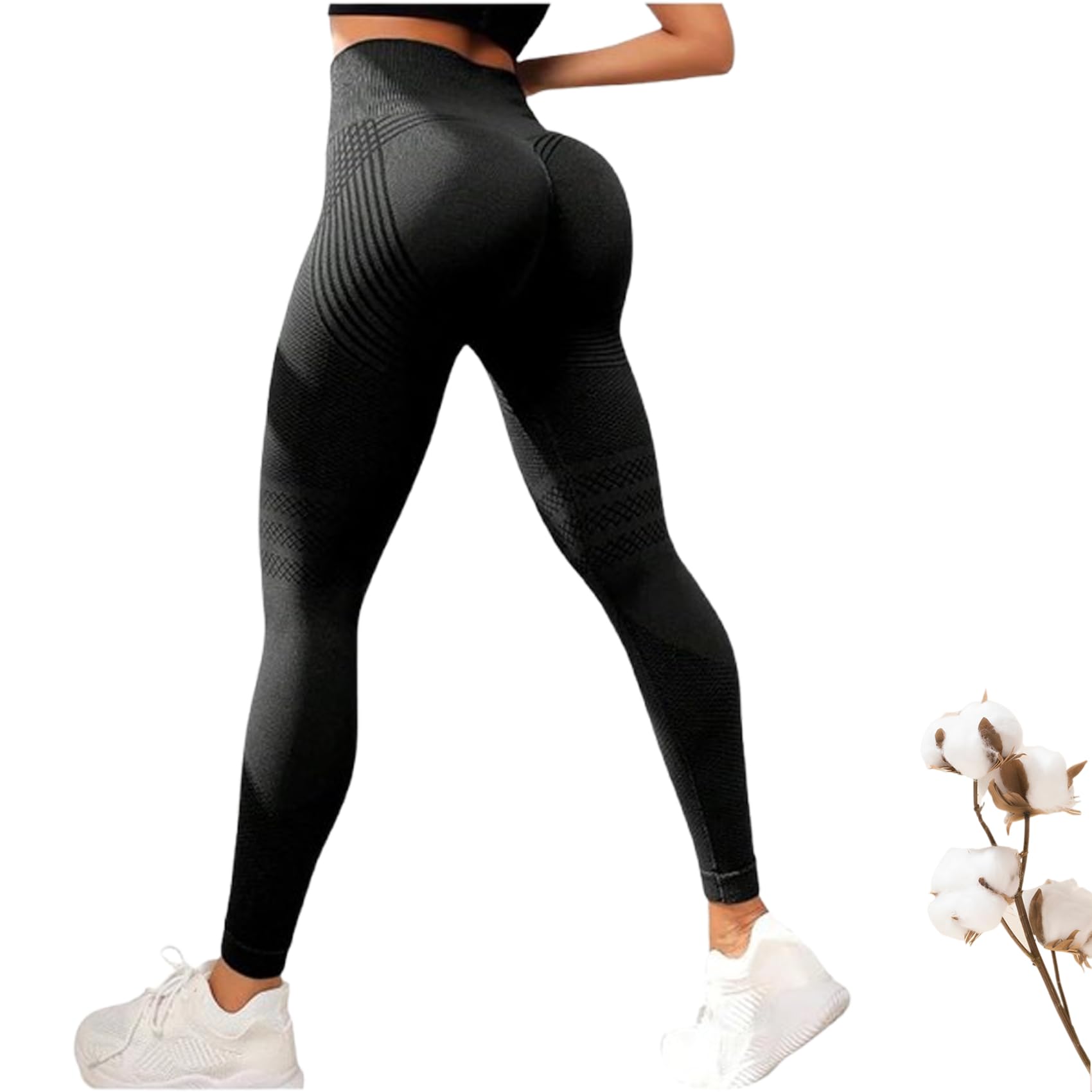 2026 Legging Anti Cellulite 3D Pour Femme,Legging Femme,Yoga Pant,High Waist 3D Anti Cellulite Leggings for Women - 2