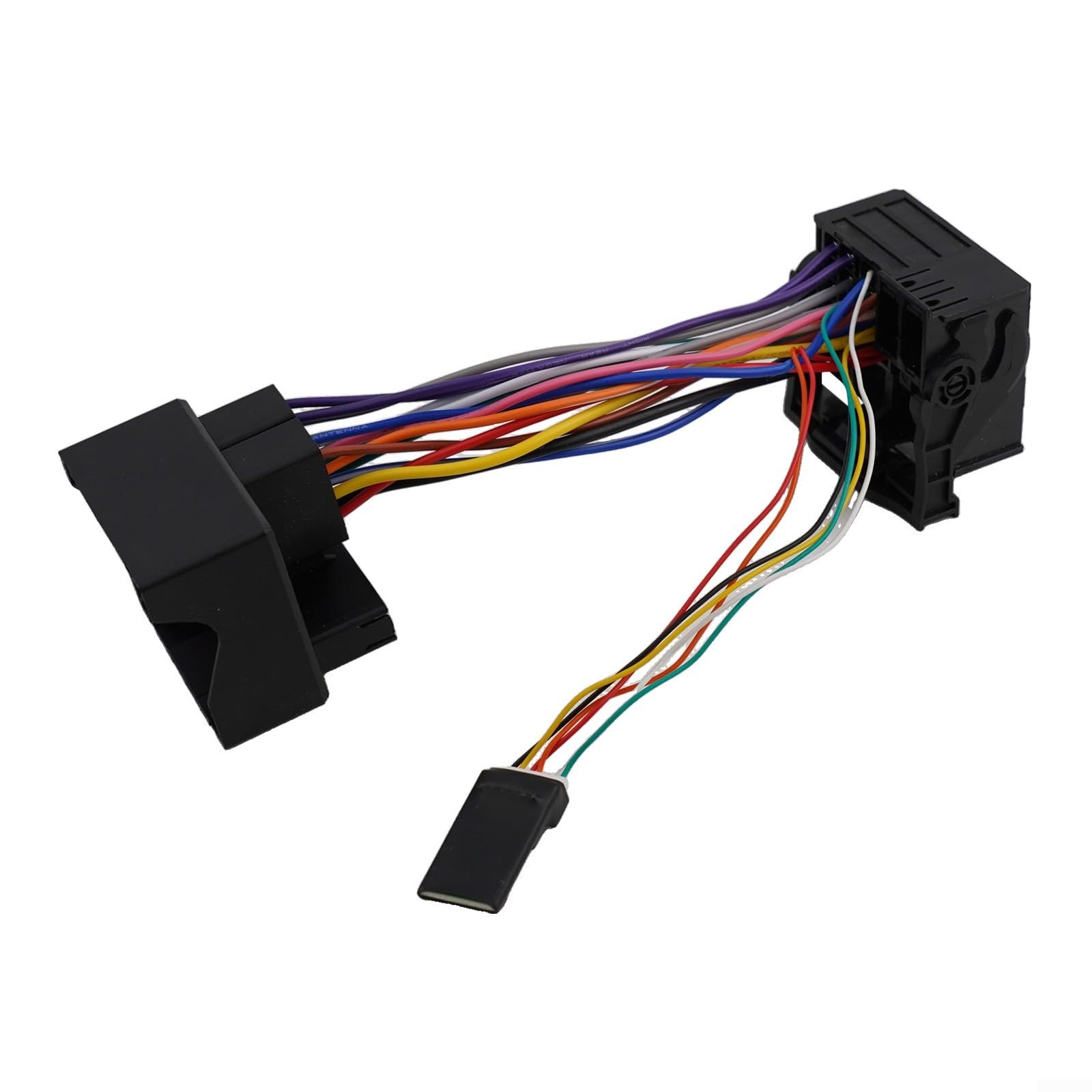 CAN Bus Emulator Simulator Decoder Adapter für RCD330 340 RCD510 RNS315 RNS510 mit 12 V ABS schwarz