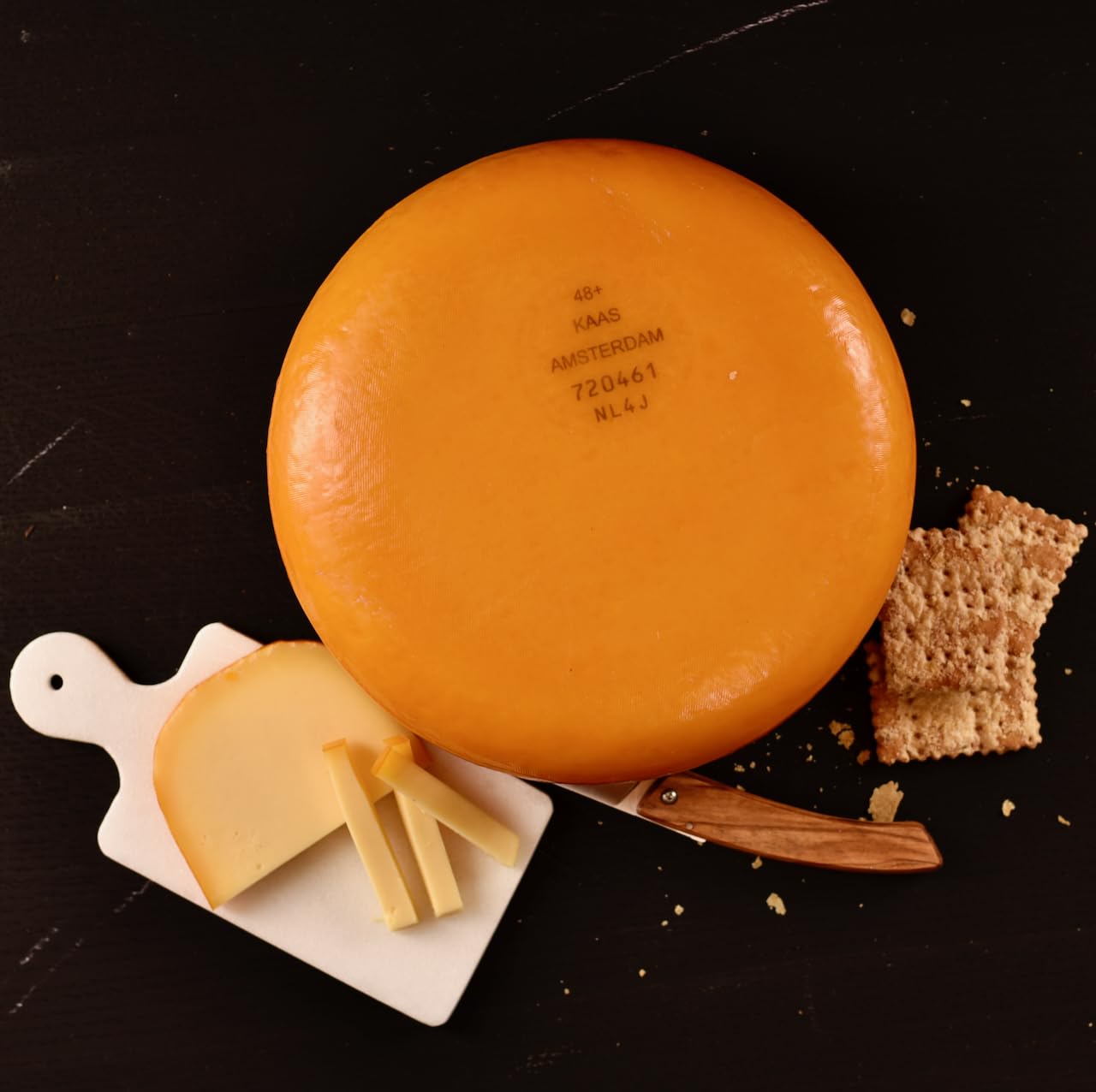Ganzer Käse | Junger Gouda | Amsterdamer | 4kg Laib | By Feiner Käse Hemmen