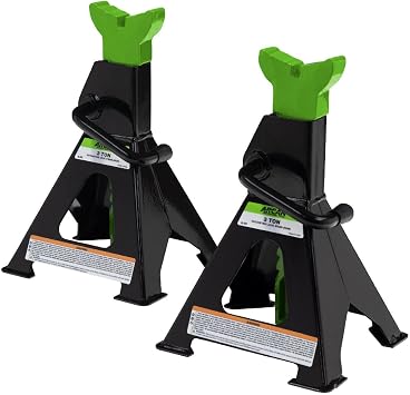 ARCAN 3-Ton Ratcheting Jack Stands, Pair, Model ALJS3