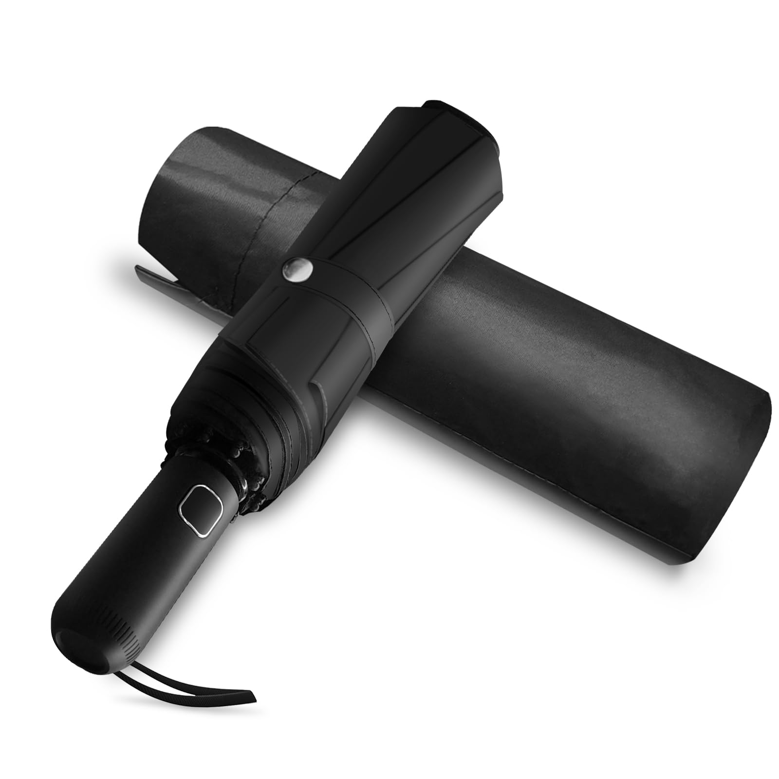 Trenovo Folding Umbrella, UV Sun Rain Travel Umbrellas for Backpack, Portable Folding Umbrellas for Women