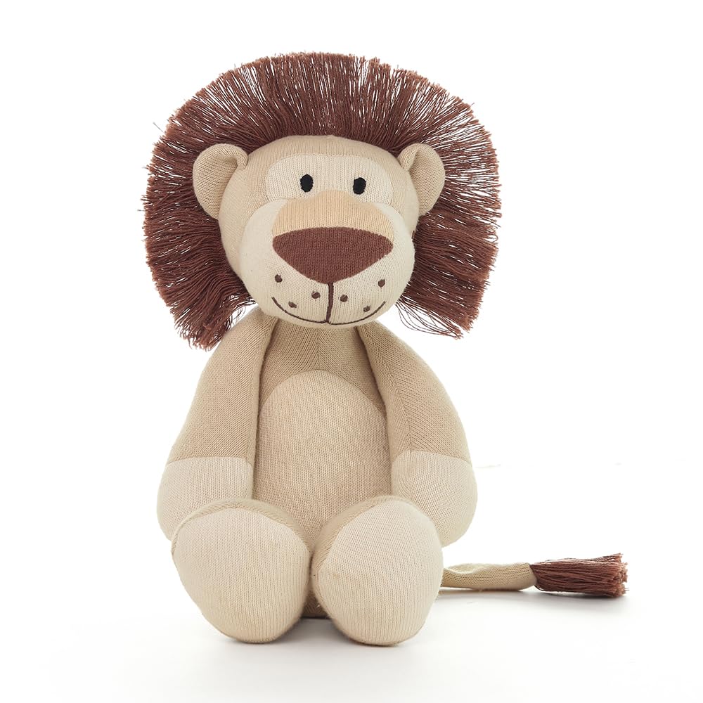 Pluchi Simba The Lion Cotton Knitted Stuffed Soft Toy (Oat & Natural) (B0CJFSBSY3) Amazon Price History, Amazon Price Tracker
