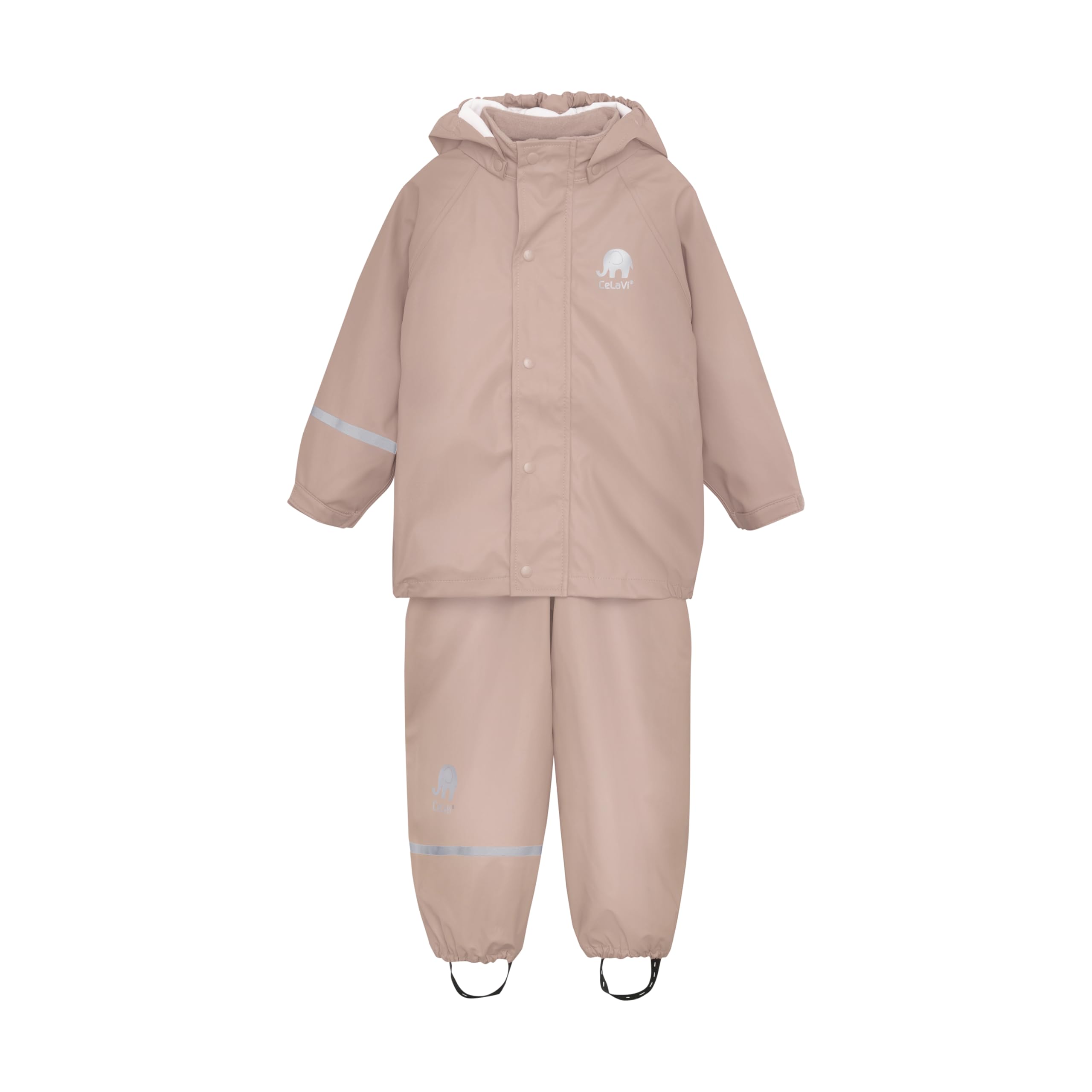 Unisex Basic Suit Solid Raincoat