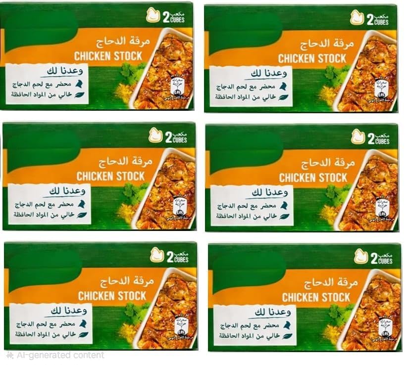 Chicken Cubes Stock for Everyday Cooking Ideal for Soups, Curries, Rice, Noodles and Gravy Recipes Rich Savoury Taste 6 x 20g 120g (Imported)-image-40
