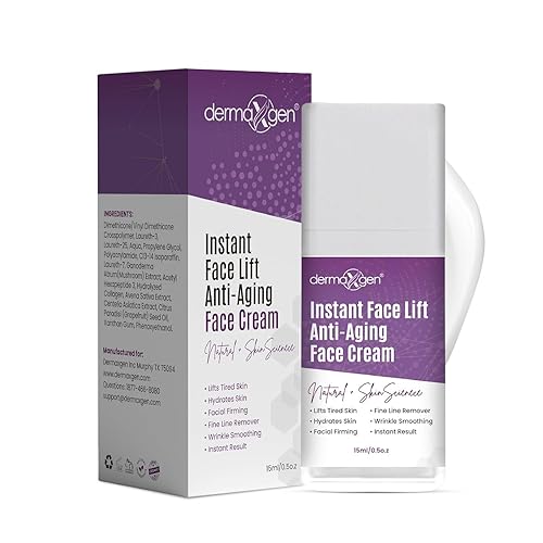 Crema de estiramiento facial instantáneo  Solución antienvejecimiento para cuello, pecho y piel flácida  Crema de estiramiento facial reafirmante
