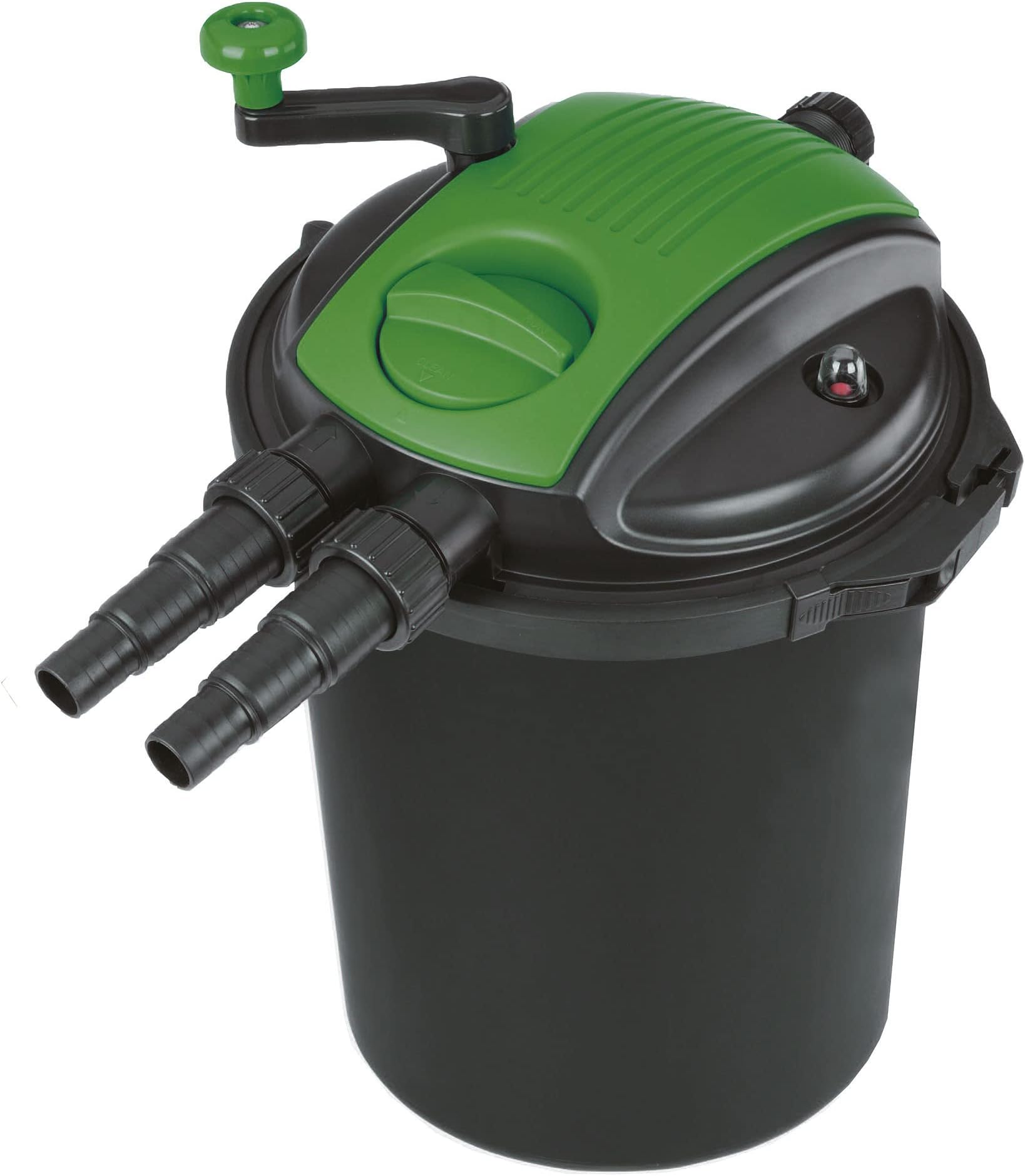 Turn2Clean Pond Filter (15000 Ltr Pond 18W UVC), Black