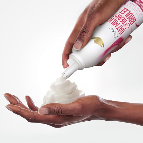 Dove Whipped Shower Foam Oat Milk & Berry Brulee 10.3 oz - image 4