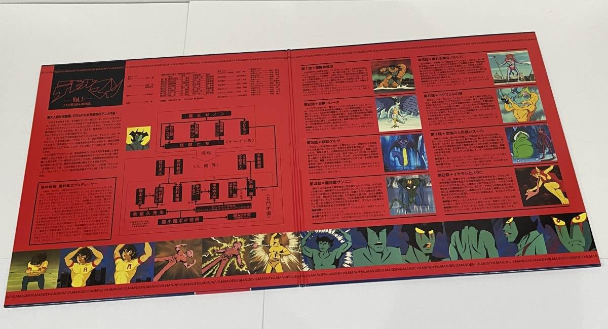 Amazon.co.jp: ☆LD デビルマン VOL.1～5LD 10枚組セット