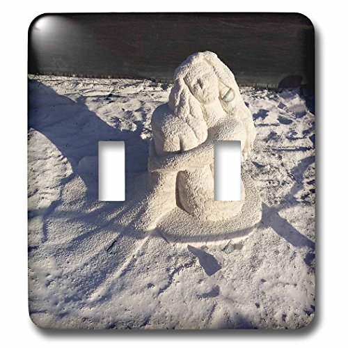 Double interrupteur à bascule 3D Rose lsp_234314_2 image Floride sculpture sable multicolore - 2