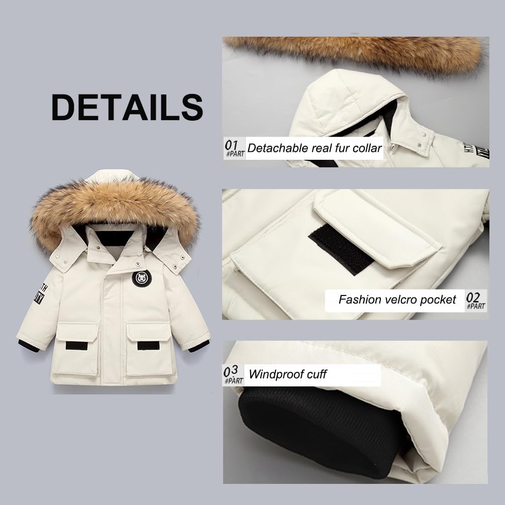 Baby Kleinkind Schneeanzug Warm Winteranzug Winterjacke Und Skihose Mit Schneelatzhose Lätzchen Hose 2pcs Outfit Set